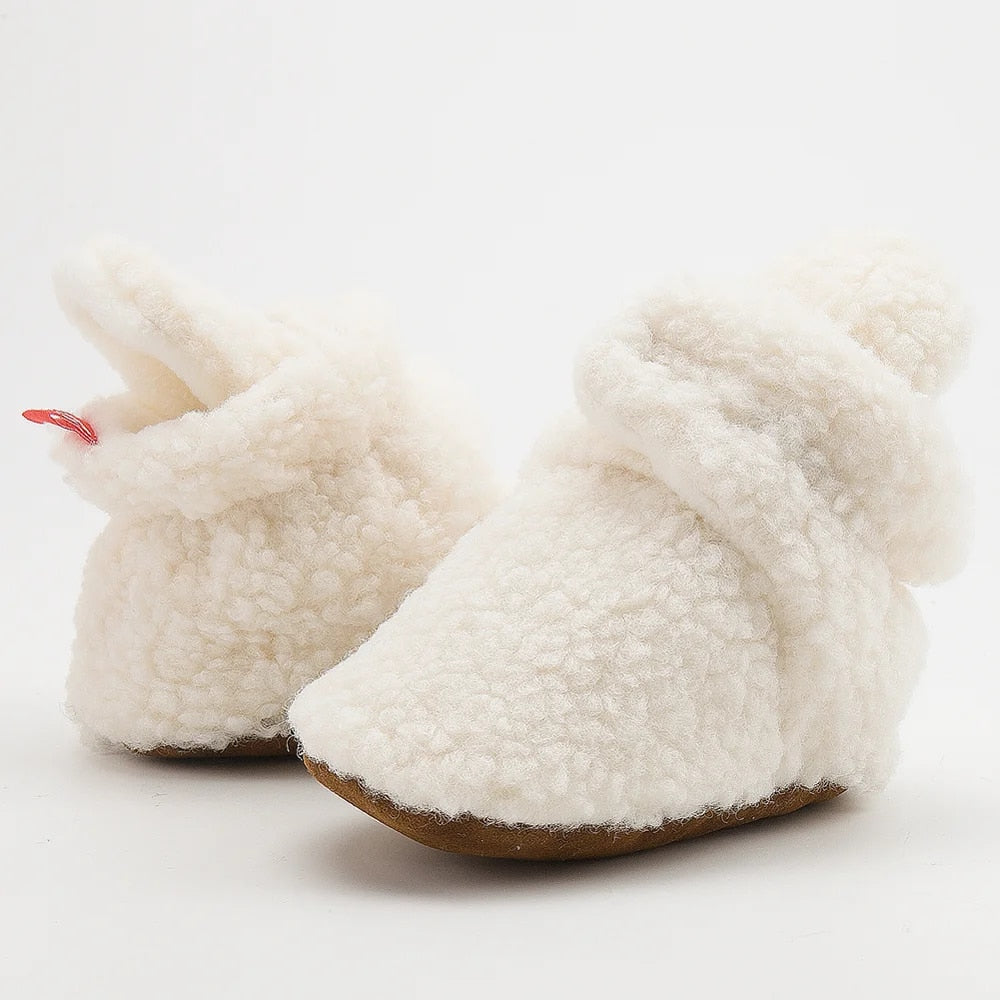 Winter Fluff Baby Booties Shoes + Socks Baby Boujee 