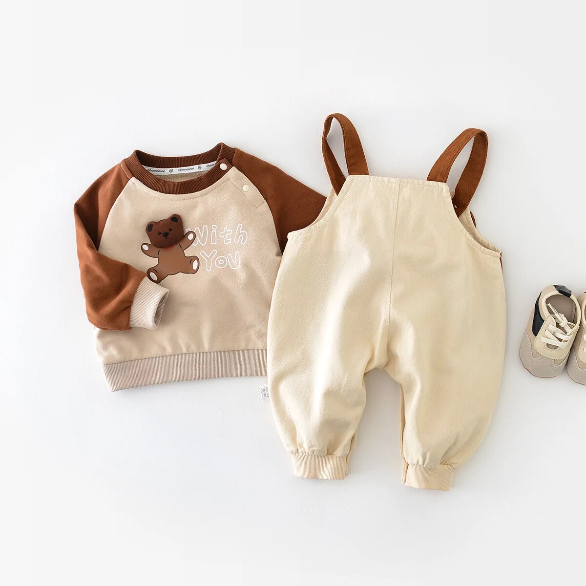 Baby Boys Overalls Set