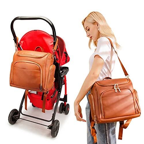 7-in-1 Opulent Diaper Bag Kit Accessories + Essentials USAdrop 