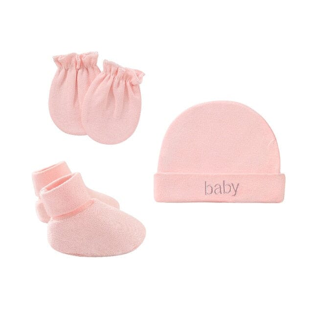 Cuddle Caps Set Accessories + Essentials Baby Boujee Pink 0-6M 