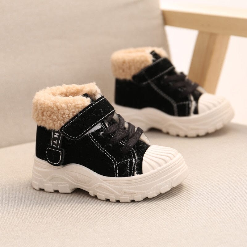 Winter Wonder Boots Baby Boujee Black 4.7" (12cm) 