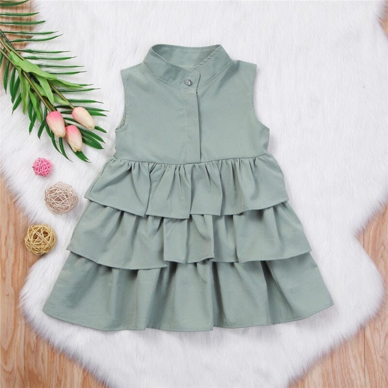 Crinkle Cut Dress Girls Clothing Baby Boujee 