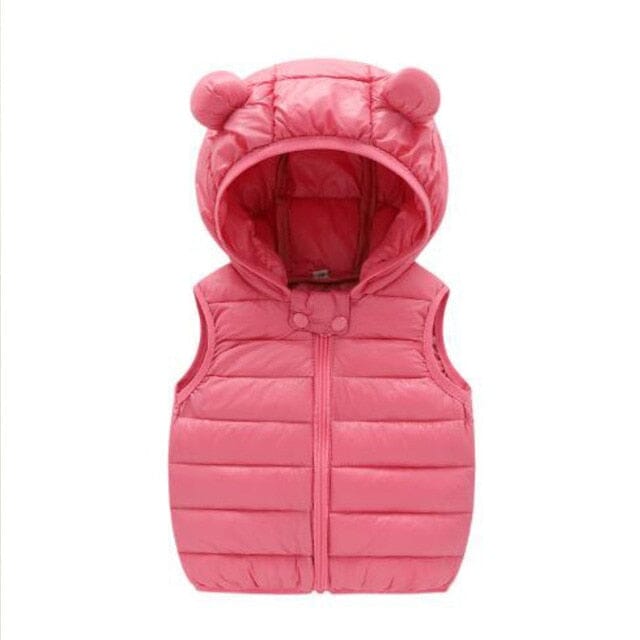 Snuggle Puff Vest Unisex Clothing USAdrop Pink 9M 