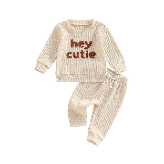 Hey Cutie Set Newborn + Infant Baby Boujee Beige 0-3M 