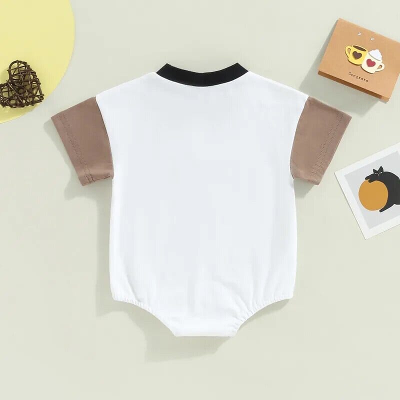 Newborn Little Dude Romper Newborn + Infant Baby Boujee 