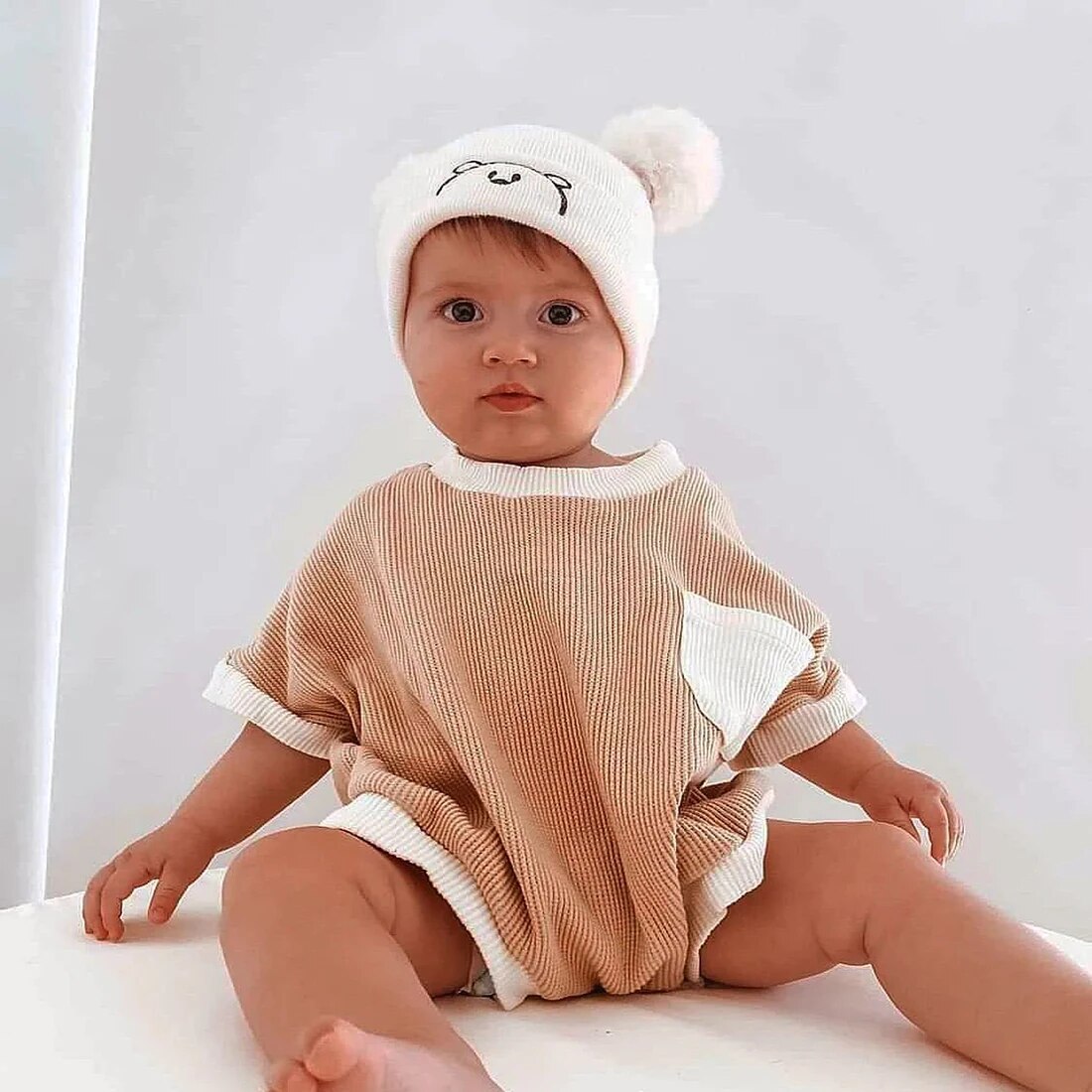 Summer Oversized Romper Unisex Clothing Baby Boujee 