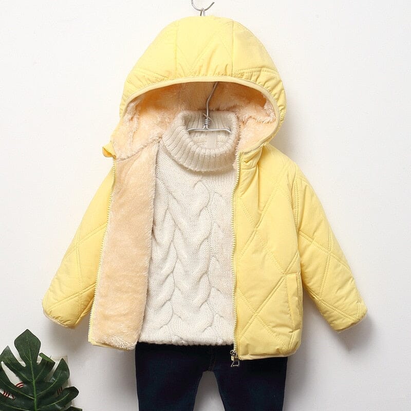 Ice Winter Coat Girls Clothing Baby Boujee Yellow 12M 