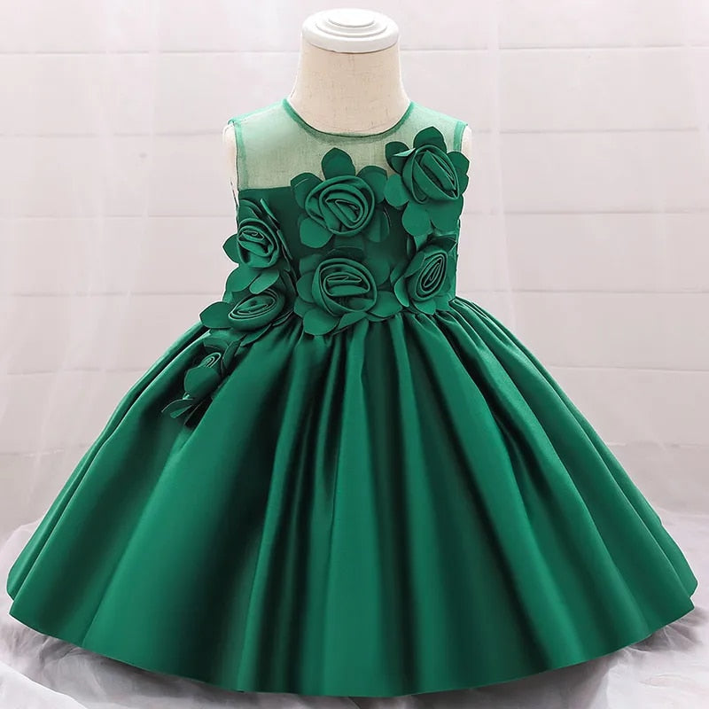 Elegant Flower Princess Dress