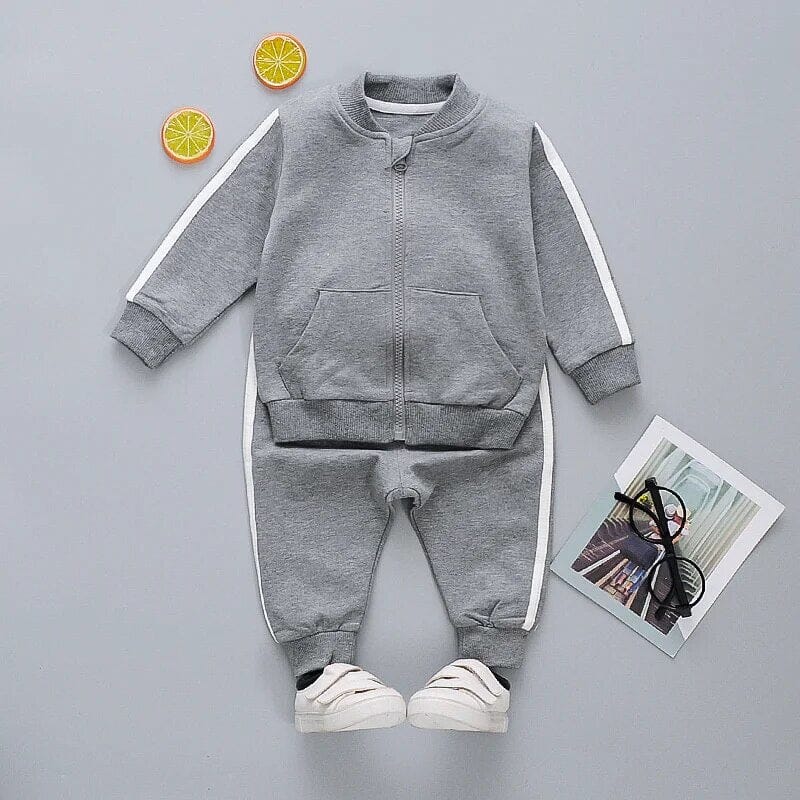 Tiny Tots Seasons Set Girls Clothing Baby Boujee Grey 12M 