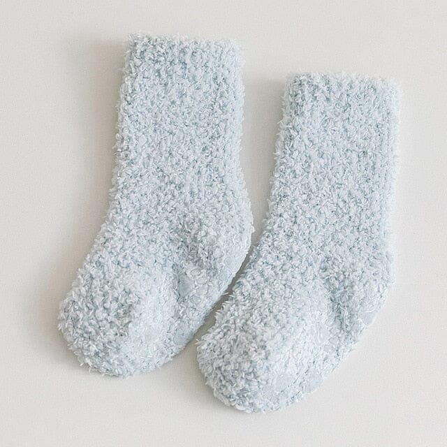 Lush Winter Socks Shoes + Socks USAdrop Light blue M 