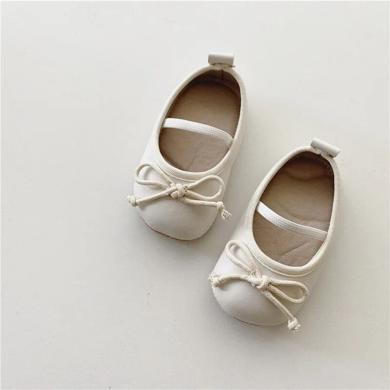 Tiny Toes Treasures Shoes + Socks Baby Boujee Ivory 0 - 6M 