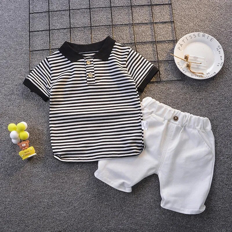 Baby & Toddler Summer Stripes Boys Clothing Baby Boujee 