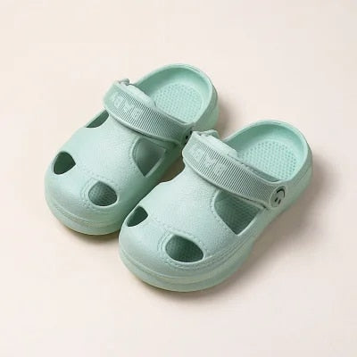 Kids Beach Sandals Shoes + Socks Baby Boujee Mint 12-18M 