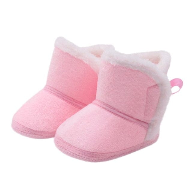 Tiny Toes Toasties Shoes + Socks USAdrop Pink 0-6M: 4.52" (11.5cm) 