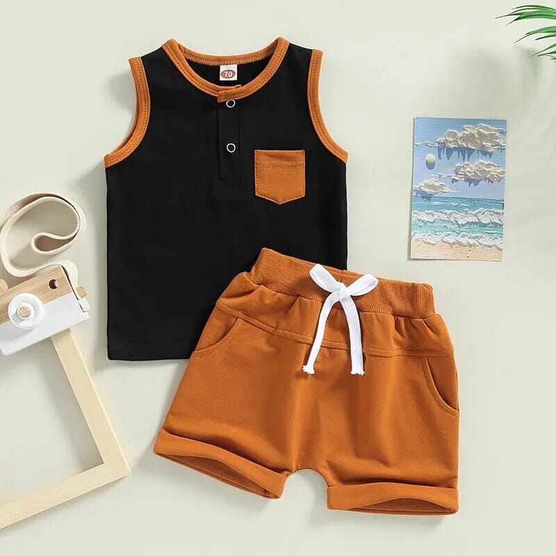 Casual Summer Set Boys Clothing Baby Boujee 