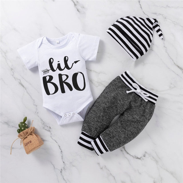 Baby Boys Trio Combo Newborn + Infant Baby Boujee A 3-6M 