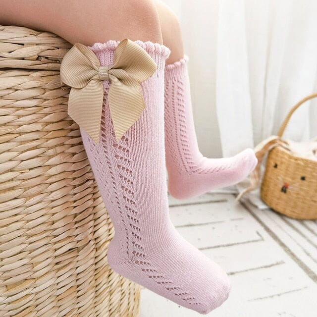 Spanish Style Cotton Mesh Socks Shoes + Socks USAdrop 