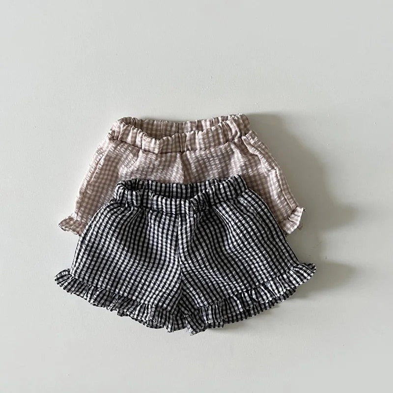 Summer Ruffle Tee Set Unisex Clothing Baby Boujee 