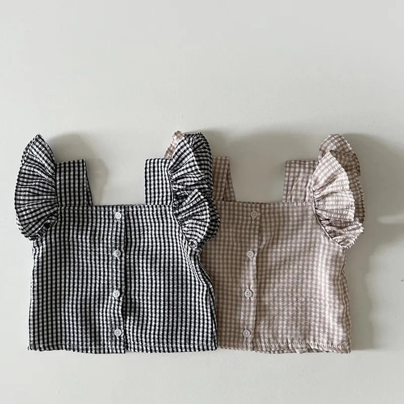 Summer Ruffle Tee Set Unisex Clothing Baby Boujee 