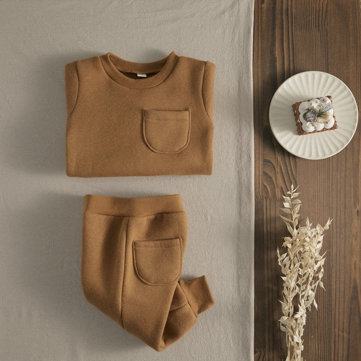 Luxe Loungewear Set Newborn + Infant Baby Boujee 