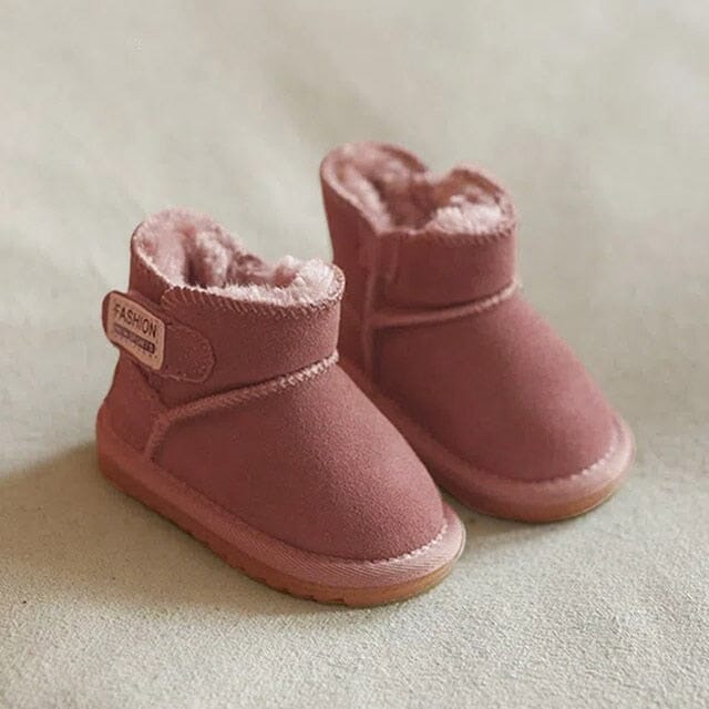 Comfy Clouds Kids Boots Shoes + Socks Baby Boujee Pink 4.7" (12cm) 