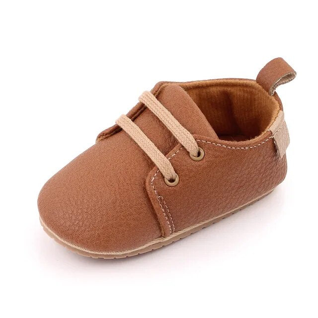 Cozy Moccuties Boys Clothing Baby Boujee Tan 0-6 Months 