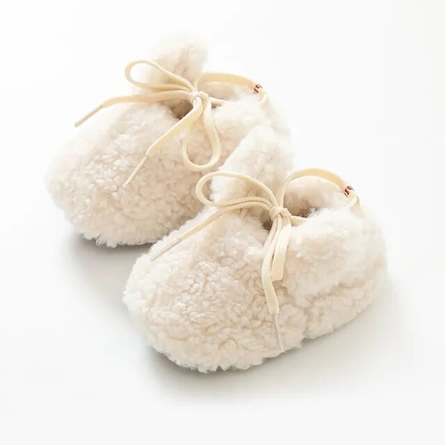 Winter Baby Moccasin Booties