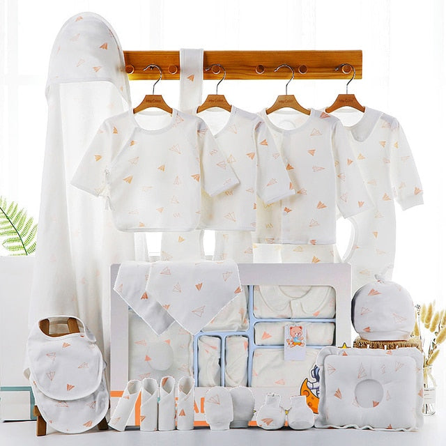 Pure Baby Gift Set Newborn + Infant Baby Boujee White 0-3M 