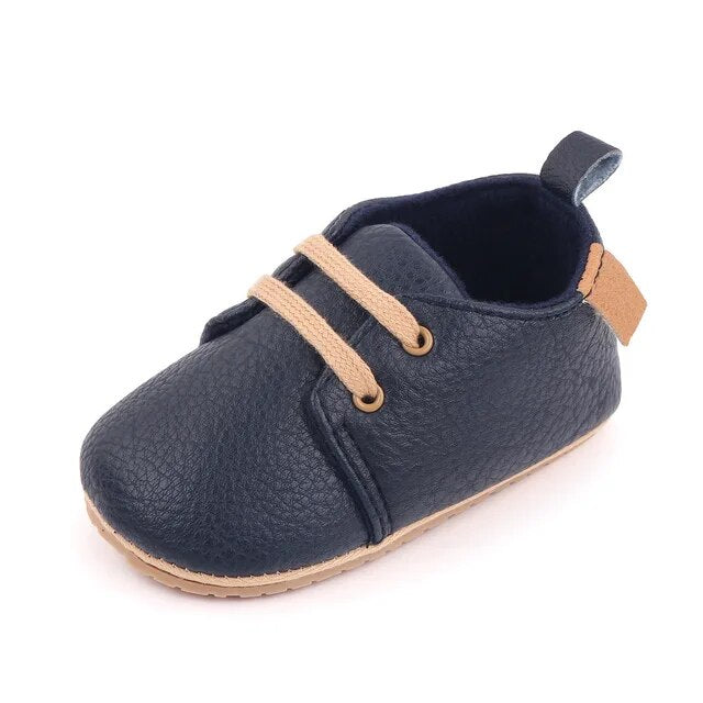 Cozy Moccuties Boys Clothing Baby Boujee Navy 0-6 Months 