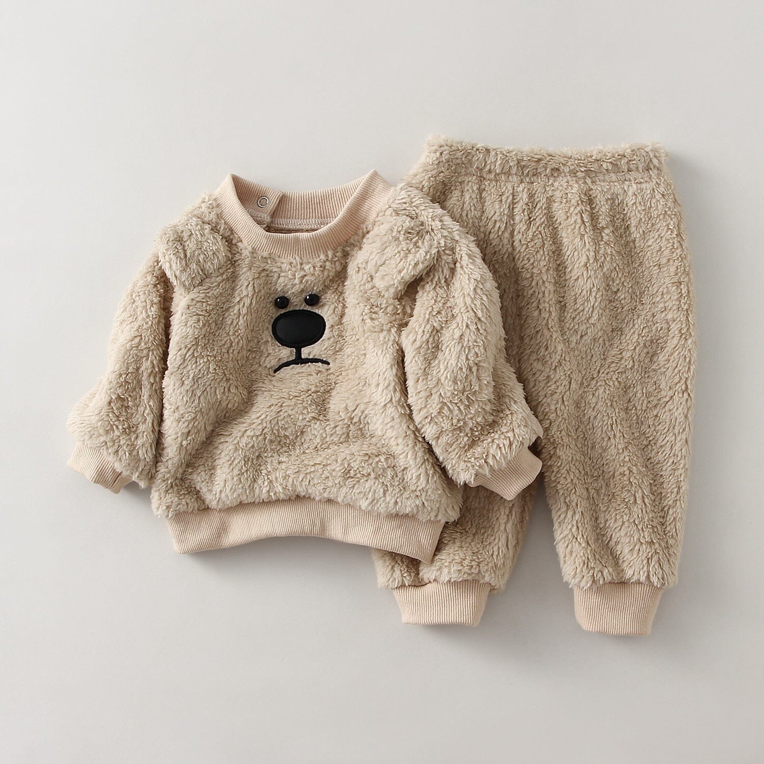 Fluffy Faves Combo Unisex Clothing USAdrop Beige 3-6M 