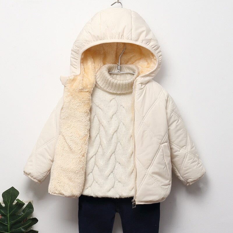 Ice Winter Coat Girls Clothing Baby Boujee Beige 12M 