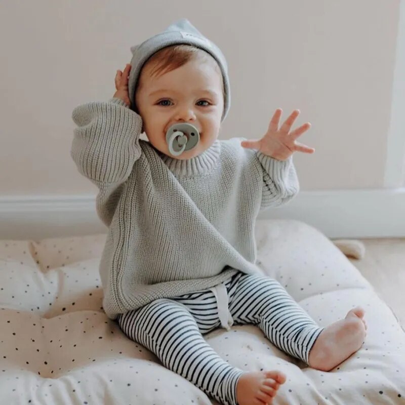 Cozy Toddler Knit Sweater Unisex Clothing Baby Boujee 