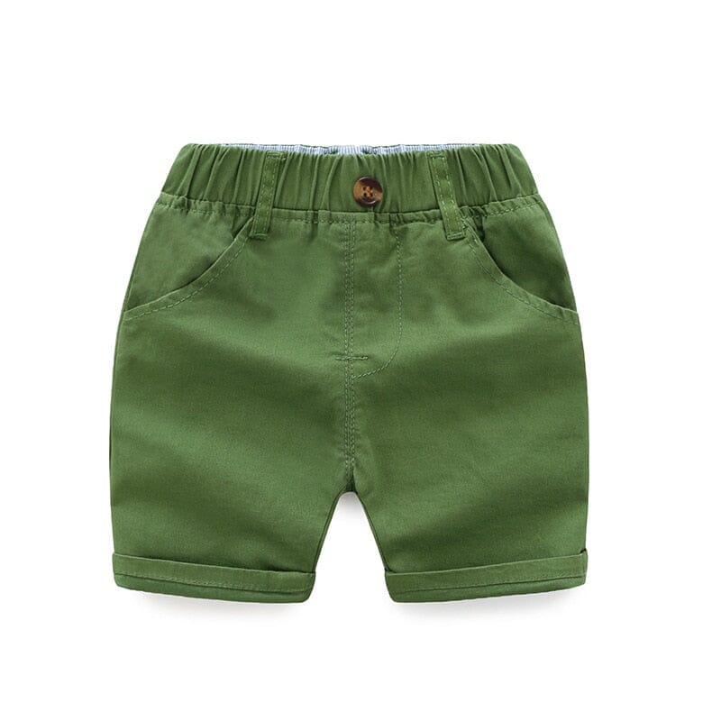 Sunshine Smiles Shorts Boys Clothing Baby Boujee Green 12M 