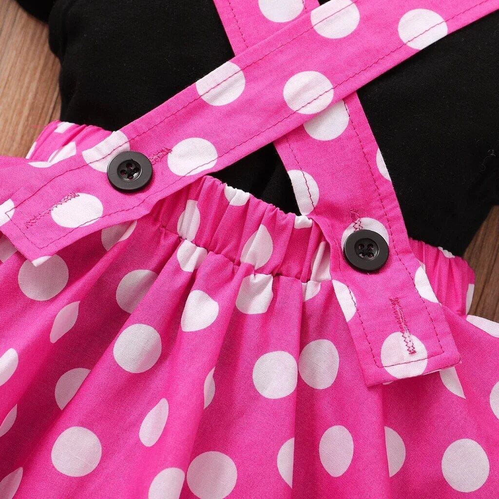 Polka Dot Princess Set Girls Clothing Baby Boujee 